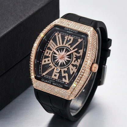 DENVOSI - Soft Rubber Strap - Men's Watch - G-0004