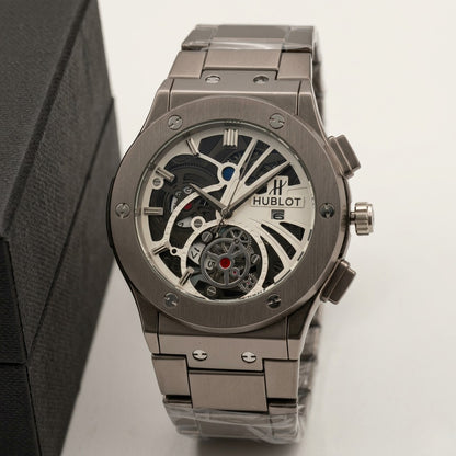 HUBLOT - Silver Stainless Steel - Men's Watch - H-0001
