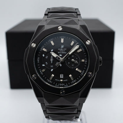 HUBLOT - Black Stainless Steel - Men's Watch - H-0002
