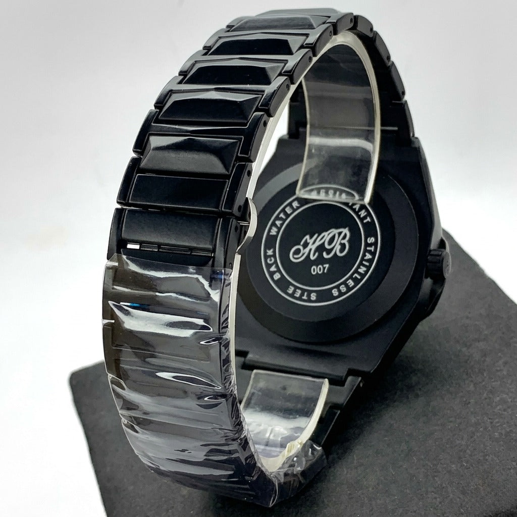 HUBLOT - Black Stainless Steel - Men's Watch - H-0002