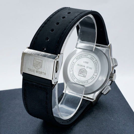 TRUE WROTH - Leather Strap - Men's Watch - H-0003