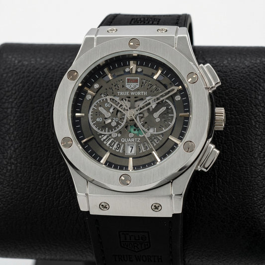 TRUE WROTH - Leather Strap - Men's Watch - H-0003