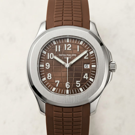 Patek Philippe - Soft Brown Strap - Men's Watch - P-0003