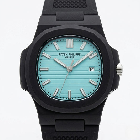 Patek Philippe - Soft Black Strap - Men's Watch - P-0004