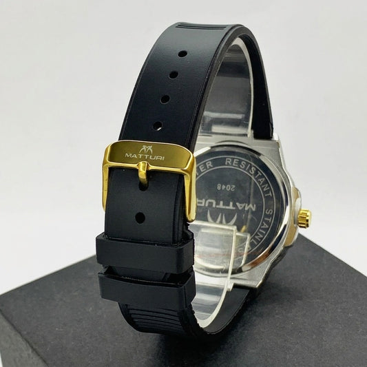 MATTURI - Soft Black Strap with Carongraph working  - P-0005